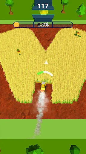 Gameplay screenshot 3 from Farm Master Mow & Grow - Casual game